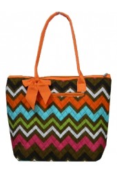 Small Quilted Tote Bag-1515MGR OR